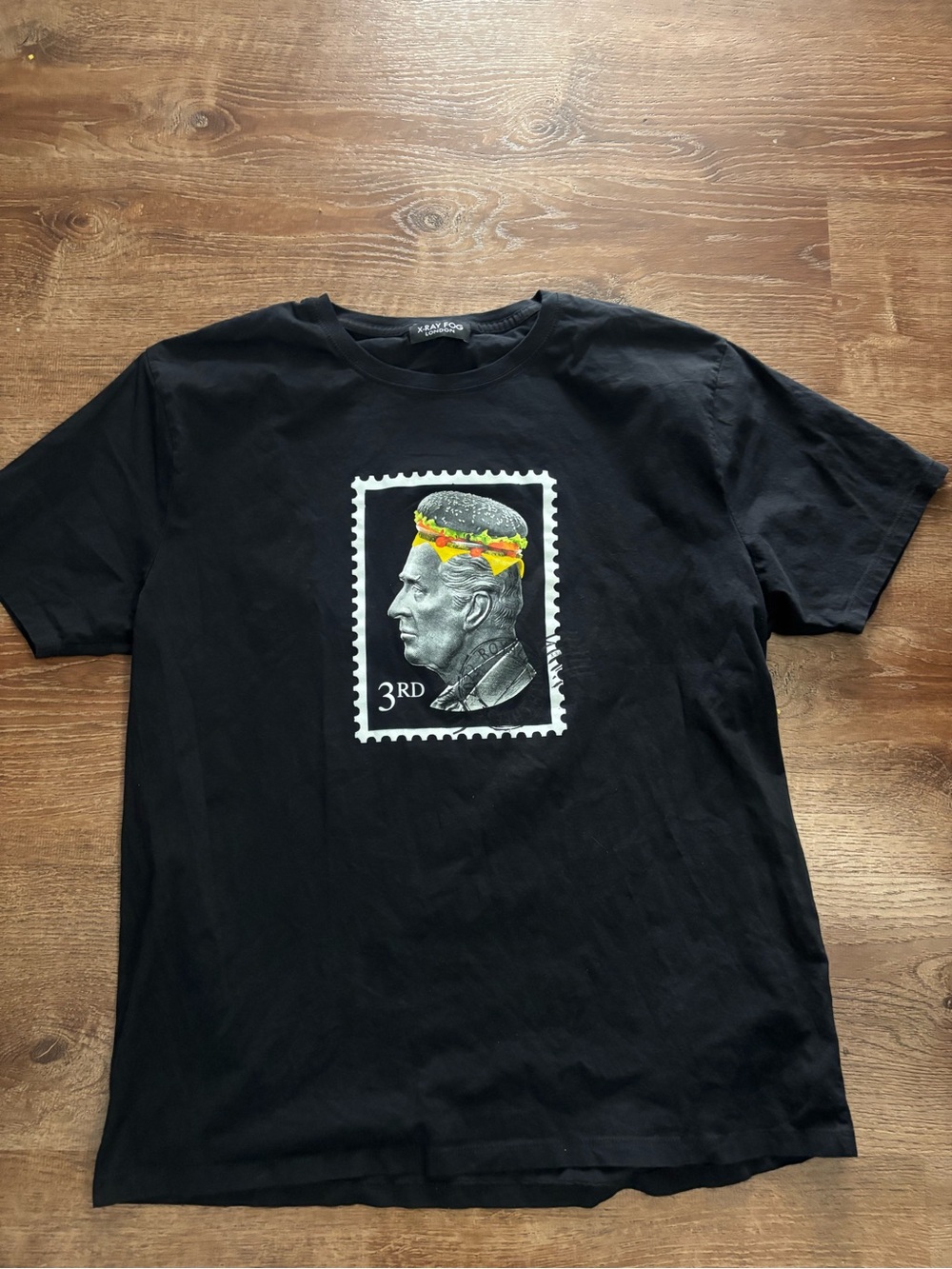 Pulp Fiction Jules Winnfield Le Big Mac X-Ray Fog Graphic Tee Black